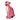 Pink leopard - deko figur 51 cm fra GiftCompany