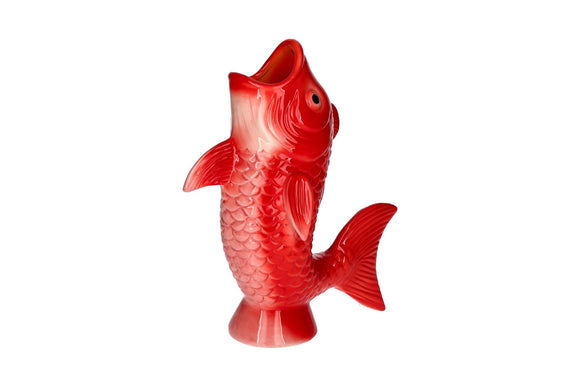 Rød fiske vase fra GiftCompany