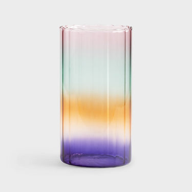 Bred gradient evening vase fra klevering