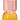Crystal candle in yellow/pink