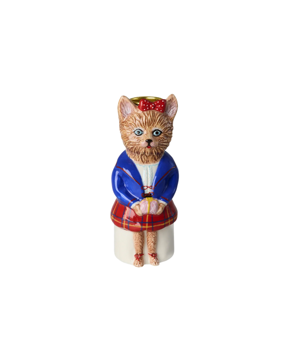 Katte lysestage - Nathalie Lété fra Rice