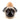 Pug dog egg cup