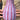 Purple-pink striped ceramic vase – GiftCompany