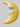 Yellow ceramic moon wall hanging – available in multiple sizes! – eco-friendly