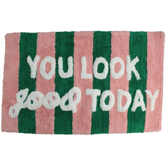 You look good bademåtte fra Kersten - håndlavet tæppe til boligindretning