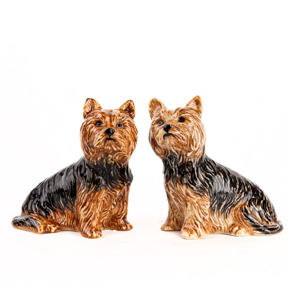 Yorkshire Terrier - salt & pebersæt fra Quail - unik boligindretning