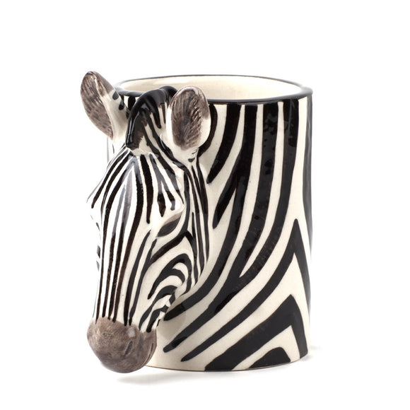Zebra vase / blyantholder fra Quail