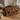 Leopard kosmetik- / toilettaske fra EJA – tæt på detaljer