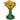 Yellow poppy vase