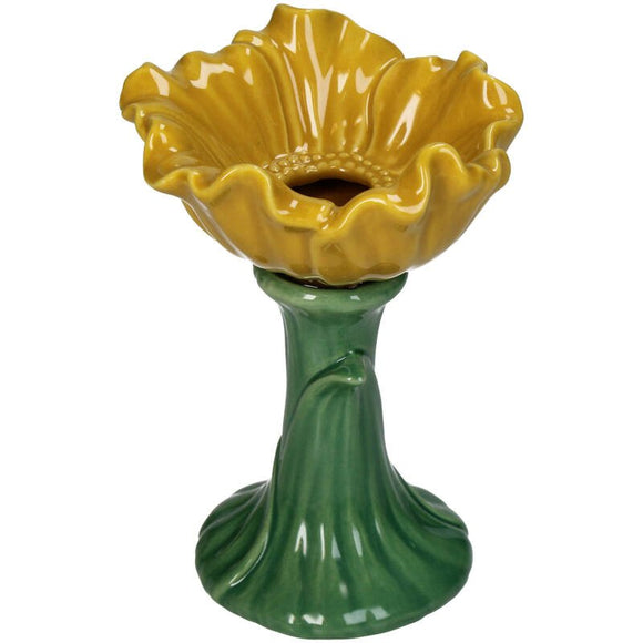 Gul valmue vase fra Kersten