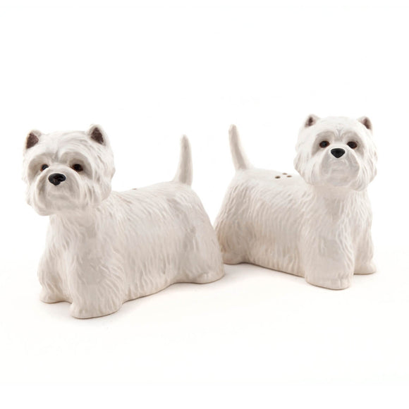 Westie hunde - salt & pebersæt fra Quail - unik boligindretning