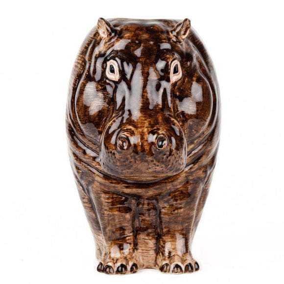Flodhest vase fra Quail