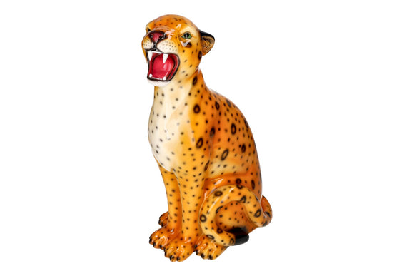 Leopard - deko figur 34 cm fra GiftCompany