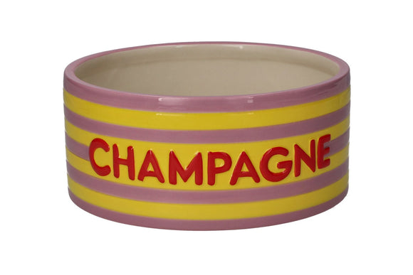 Champagne madskål fra GiftCompany - elegant glas