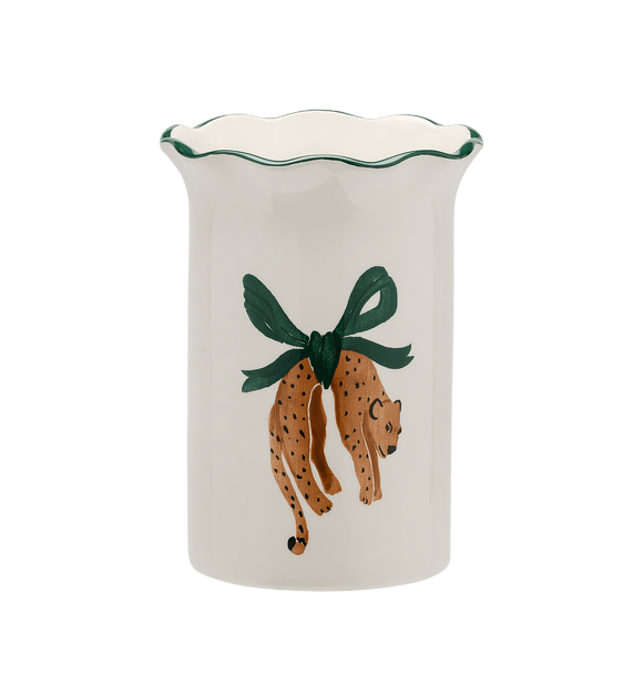 Leopard vase fra Anna + Nina