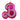 Pink B Christmas bauble - Barbie