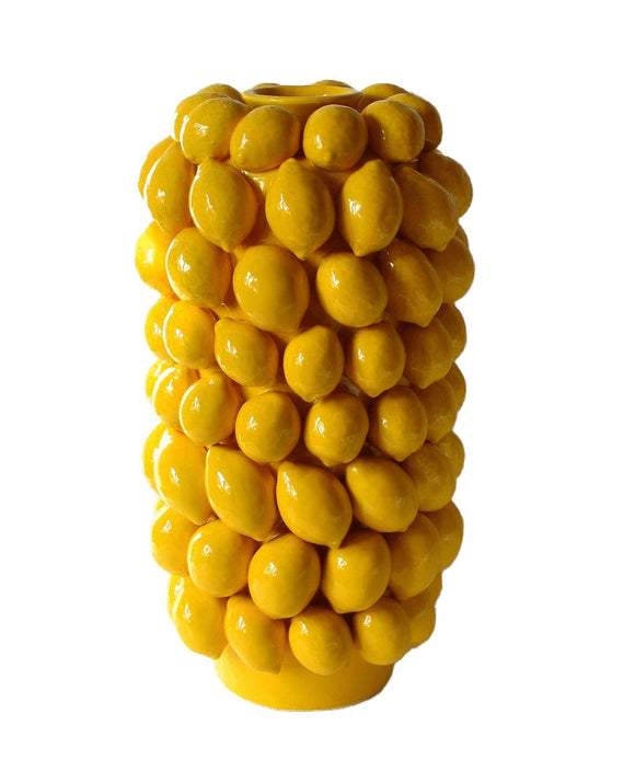 Høj citron vase - 50 cm originalbillede