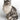 Gray angora cat - porcelain figurine 35 cm