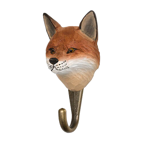 Wieszak „Czerwony lis” — Hook Red Fox od Wildlife Garden