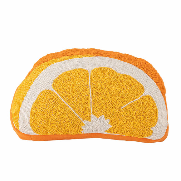 Navelina pude i bomuld, gul fra Bloomingville
