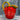 Italian strawberry jug - Red