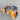 Carp fish - large - BLUE/WHITE/ORANGE
