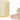 Bonbonniere w/pattern, light yellow, 14xø8.5 cm