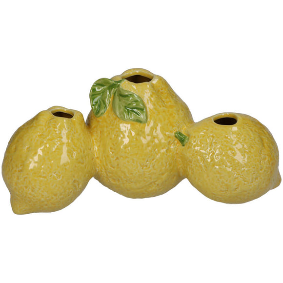 Citron vase fra Kersten