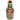 Striped bottle vase