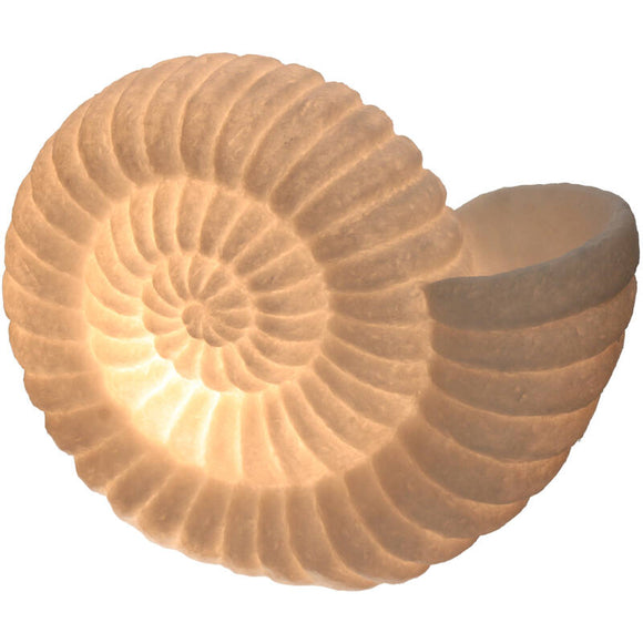 Lampe Shell Sandstone Ivory fra Kersten