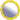 Small round mirror with yellow border