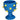 Blue lemon potted planter