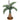 Palm candlestick