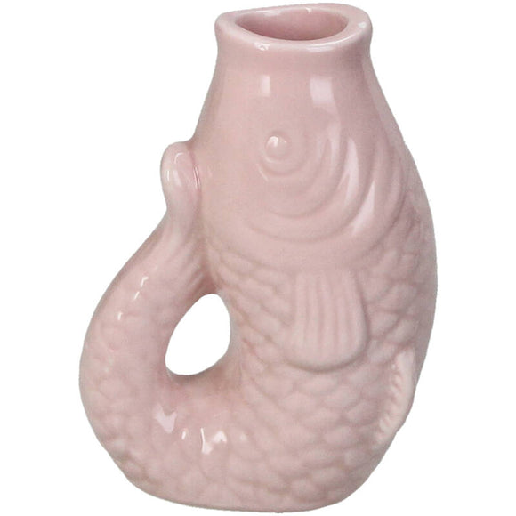 Pink fiske vase fra Kersten