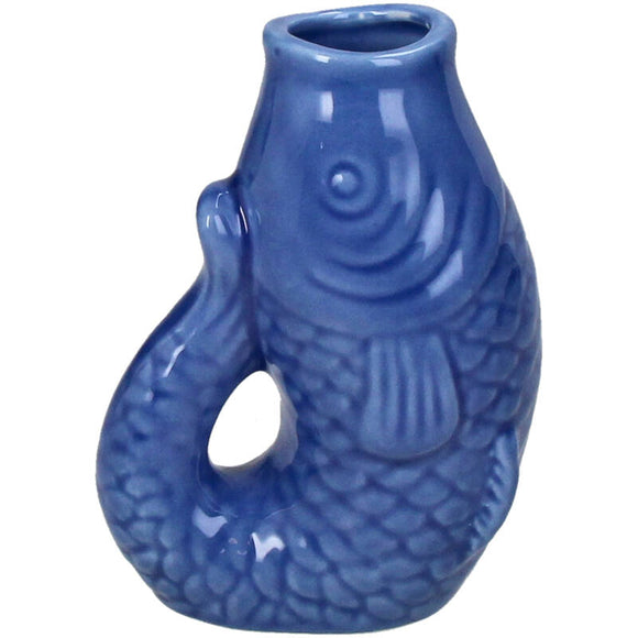 2. Sortering - Blå fiske vase fra Kersten