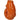 Orange fish vase