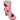 Pink boot vase with lips