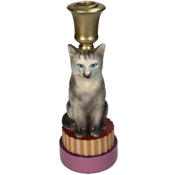 Katte lysestage fra Kersten