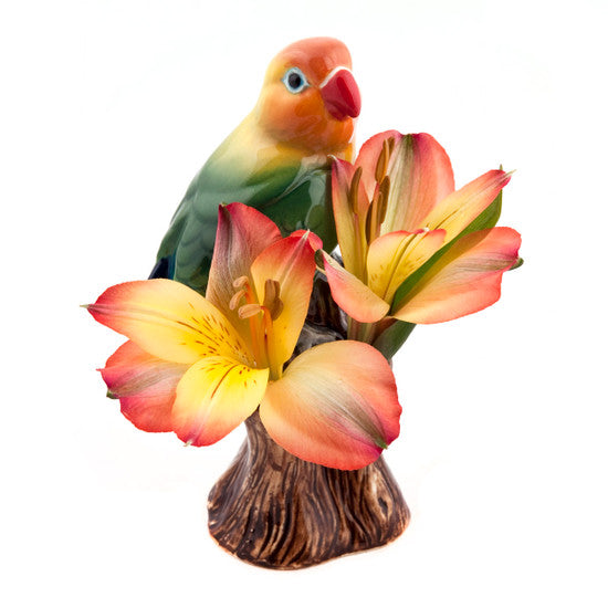 Kærlighedsfugl - lille vase fra Quail