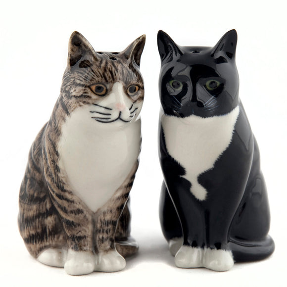 Millie og Julius - katte salt-& pebersæt fra Quail - unik boligindretning