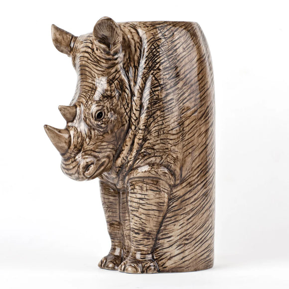 Stor næsehorn vase fra Quail