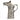 Large zebra jug