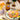 Lemon plate set in full color, 4 pieces.