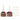 Layer cake Birthday decoration - 2 pieces