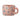 Nini cup in pink stoneware