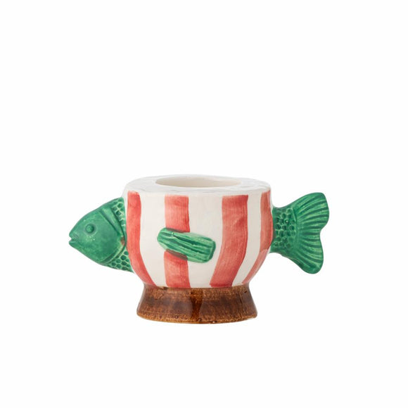 Codia Fyrfads- & Lysestage - fisk fra Bloomingville