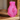 Fiske vase i pink fra GiftCompany – tæt på detaljer