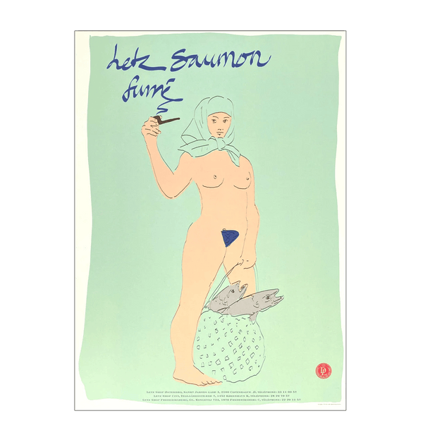 Saumon fumé plakat (70x100)