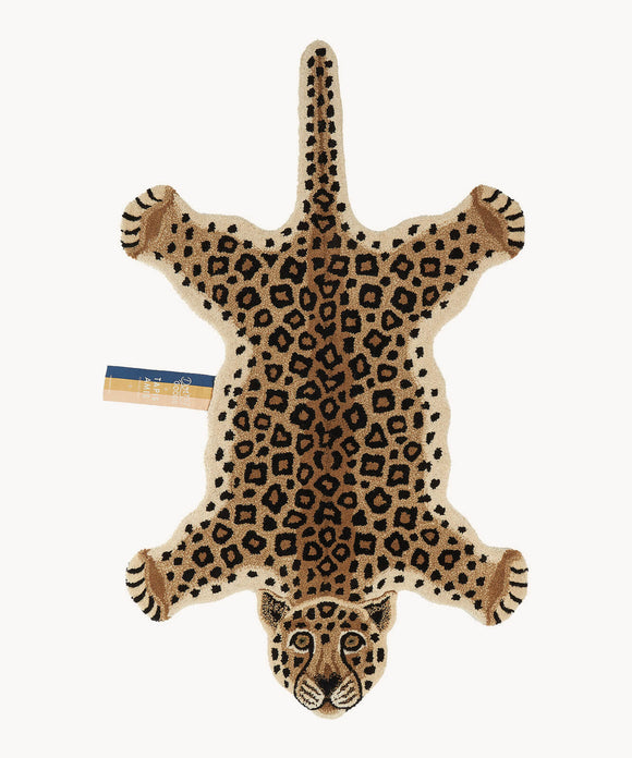 Leopard tæppe fra Doing Goods