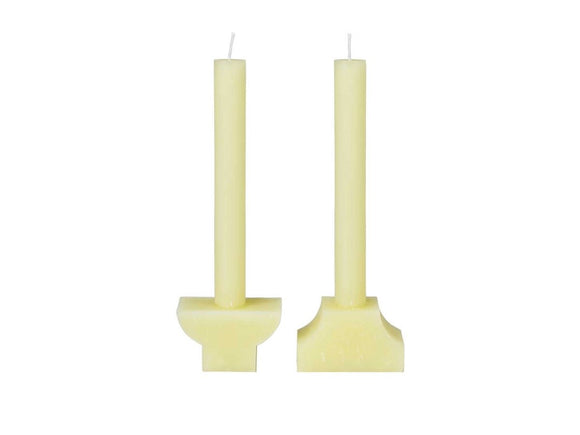 Skulpturelle figurlys i pastelfarver - Broste Copenhagen set fra en anden vinkel
